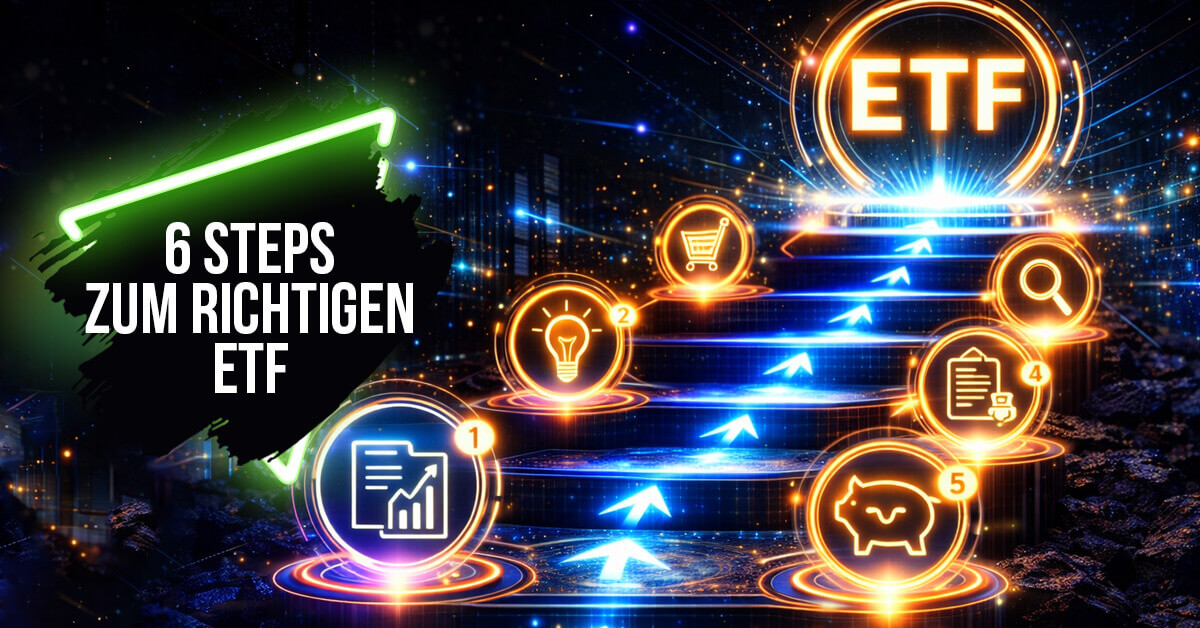 In 6 Schritten zum passenden ETF